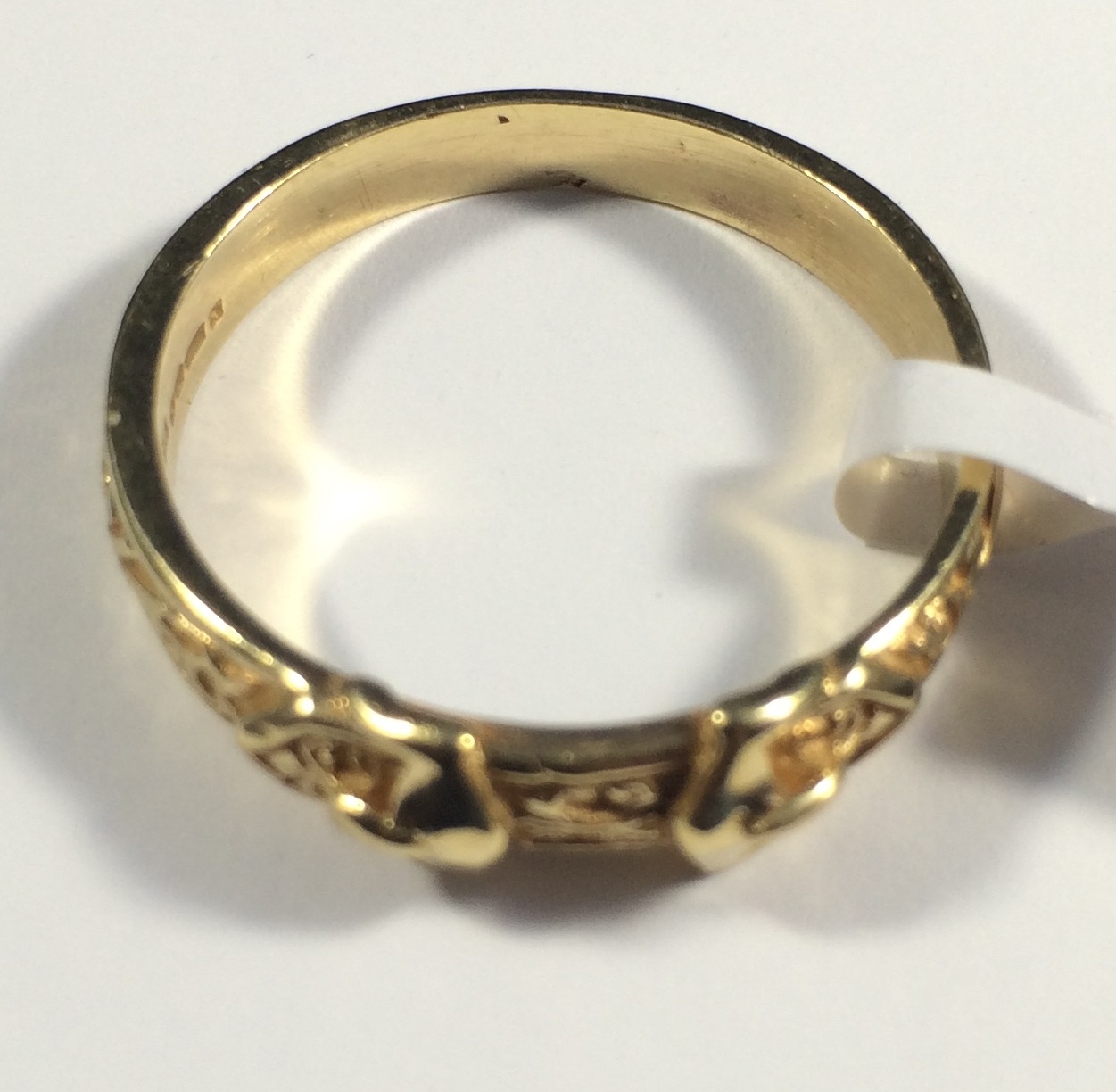 Double shop buckle ring